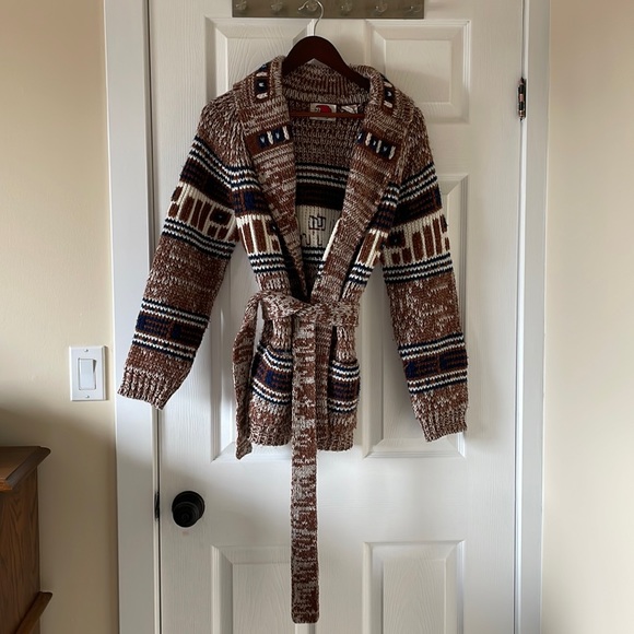 b friends Sweaters - VINTAGE 1970s cardigan sweater